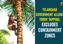 Telangana Government Allows Toddy Tapping, Excludes Containment Zones Govt lifts curbs on toddy shops, Telangana Goverment, Telangana Govt Gives Permission To Toddy Sales, Telangana News, Telangana News Updates, Telangana Toddy Sales, Toddy Sales, Toddy Sales In telangana, toddy shops, toddy shops in telangana