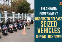 Telangana Government Orders To Release Seized Vehicles During Lockdown DGP Orders to Release of Vehicles Seized, Telangana DGP, Telangana DGP Orders to Release of Vehicles Seized, Telangana Government, Telangana Lockdown, Telangana Lockdown News, Telangana Lockdown Relaxations, telangana lockdown updates, Vehicles Seized, Vehicles Seized During Lock Down