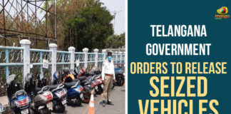 DGP Orders to Release of Vehicles Seized, Telangana DGP, Telangana DGP Orders to Release of Vehicles Seized, Telangana Government, Telangana Lockdown, Telangana Lockdown News, Telangana Lockdown Relaxations, telangana lockdown updates, Vehicles Seized, Vehicles Seized During Lock Down