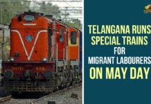 Central Government, Jharkhand Chief Minister Hemant Sorani, May Day, Railway Protection Force, Special Trains For Migrant Labourers, Special Trains For Migrant Labourers In Telangana, Special Trains For Migrant Labourers On May Day, stranded migrant labourers, Telangana, Telangana Runs Special Trains, Telangana Runs Special Trains For Migrant Labourers