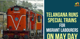 Central Government, Jharkhand Chief Minister Hemant Sorani, May Day, Railway Protection Force, Special Trains For Migrant Labourers, Special Trains For Migrant Labourers In Telangana, Special Trains For Migrant Labourers On May Day, stranded migrant labourers, Telangana, Telangana Runs Special Trains, Telangana Runs Special Trains For Migrant Labourers