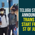 Full List Of Special Trains, Indian Railways, Lockdown 4.0, Railways releases list of 200 trains, special trains for migrants, Telangana, telangana latest news, Telangana Lockdown, Telangana Migrants, Telangana Migrants Latest News, Telangana Migrants Workers