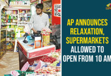 AP Announces Relaxation, Supermarkets Allowed To Open From 10 AM Andhra Pradesh, AP Govt Issues New Guidelines on Lockdown Relaxations, AP Lockdown, AP Lockdown Guidelines, AP Lockdown Relaxations, AP Lockdown Rules, AP Lockdown Updates, AP New Guidelines on Lockdown Relaxations, Lockdown Relaxations, Lockdown Relaxations In AP