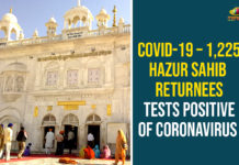 COVID-19 – 1,225 Hazur Sahib Returnees Tests Positive Of Coronavirus Hazur Sahib Returnees, Hazur Sahib Returnees Tests Positive, Hazur Sahib Returnees Tests Positive Of Coronavirus, India Coronavirus, Nanded COVID-19 cases, Nanded Hazur Sahib, Nanded Hazur Sahib in Punjab, Punjab, punjab corona cases, Punjab news, Search Results Web results Covid-19, Sikh Pilgrims Coronavirus, Union health ministry