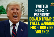 Twitter Hides US President Donald Trump’s Tweet, Warning For Glorifying Violence Twitter hides Donald Trump tweet, Twitter hides Trump Minneapolis tweet, Twitter hides Trump tweet, Twitter Hides US President Donald Trump Tweet, Twitter Hides US President Tweet, Twitter hides White House Tweet, Warning For Glorifying Violence
