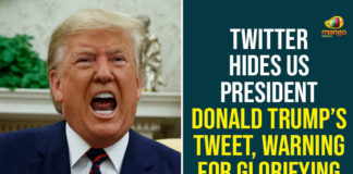 Twitter hides Donald Trump tweet, Twitter hides Trump Minneapolis tweet, Twitter hides Trump tweet, Twitter Hides US President Donald Trump Tweet, Twitter Hides US President Tweet, Twitter hides White House Tweet, Warning For Glorifying Violence