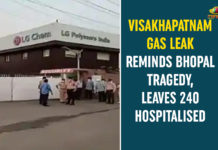 Visakhapatnam Gas Leak Reminds Bhopal Tragedy, Leaves 240 Hospitalised andhra pradesh, chemical gas leaked LG Polymers, RR Venkatapuram village, Visakhapatnam, Visakhapatnam gas leak live updates, Visakhapatnam Gas Leakage, Visakhapatnam LG Polymers Gas Leakage, Visakhapatnam LG Polymers Gas Leakage News, vizag, Vizag Gas Leak LIVE Updates, Vizag Gas Leakage, Vizag Gas Leakage Updates