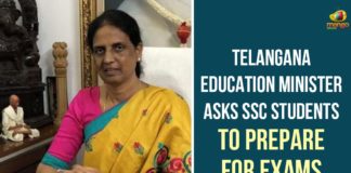 Education Minister Asks SSC Students To Prepare For Exams, Sabitha Indra Reddy, Secondary School Certificate, telangana 10th exams, Telangana Education Minister, Telangana Education Minister Sabitha Indra Reddy, telangana ssc 2020, Telangana SSC Boards exams, telangana ssc exams