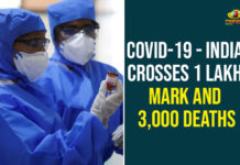 COVID-19 – India Crosses 1 Lakh Mark And 3,000 Deaths Corona Positive Cases in India, Corona Positive Cases in India Crosses 1 Lakh, Coronavirus Cases In India, Coronavirus Deaths In India, Coronavirus In India, Coronavirus in India live updates, Coronavirus Live Updates, Coronavirus outbreak, Coronavirus Positive Cases In India, india coronavirus cases, india coronavirus deaths, Total Corona Cases In India