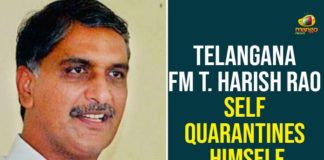 Corona test to Minister Harish Rao, Harish Rao, Harish Rao PA Coronavirus, Harish Rao PA Coronavirus Positive, Harish Rao Self Home Quarantine, Minister Harish Rao Self Home Quarantine, Siddipet Coronavirus, Siddipet Coronavirus news, Telangana Finance Minister, Telangana Finance Minister Harish Rao