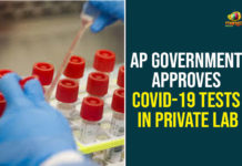 ap corona tests, AP Coronavirus, AP Coronavirus Updates, AP Govt Gives Permission to ICMR, corona tests in ap, Corona Tests In Private Labs, Corona Tests In Private Labs in AP, ICMR Approved Private Labs to do the Corona Tests