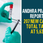 Andhra Pradesh Reports 207 New Cases, Total Tally At 5,636 andhra pradesh, AP Corona Positive Cases, AP Coronavirus, AP COVID 19 Cases, AP Total Positive Cases, Coronavirus, Coronavirus Breaking News, coronavirus latest news, Coronavirus live updates, COVID-19, Total Corona Cases In AP