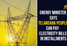 Energy Minister Says Telangana People Can Pay Electricity Bills In Installments