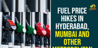 Fuel, fuel price hike, Fuel Price Hikes, Fuel Price Hikes In Hyderabad, Fuel Price Hikes In Metropolitan Cities, Fuel Price Hikes In Mumbai, Fuel Price in India, Latest Petrol Rates in India, Petrol Price in Hyderabad Today, Petrol Price in India