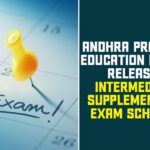 Andhra Pradesh Education Board Releases Intermediate Supplementary Exam Schedule AP Inter Supply Exams, AP Inter Supply Exams 2020, AP Inter Supply Time Table, AP Inter Supply Time Table Released, AP Intermediate Supplementary Exams, AP Intermediate Supplementary Exams-2020, AP Intermediate Supplementary Time Table, AP Intermediate Supplementary Time Table Released, Intermediate Supplementary Exams-2020 Time Table