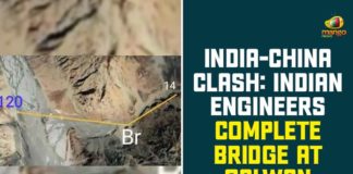 Bridge At Galwan Valley, India China, India China Border Affairs, India China border clash, india china dispute, India China Issue, India-China Clash, Indian Army engineers, Indian Engineers Complete Bridge At Galwan Valley