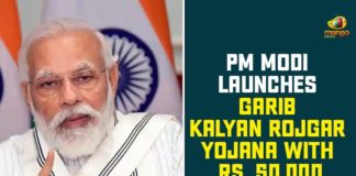 PM Modi Launches Garib Kalyan Rojgar Yojana With Rs. 50,000 Resource