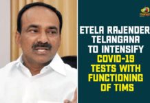 Etala Rajender, Health Minister Etala Rajender, telangana, telangana institute of medical sciences, tims gachibowli, TIMS Hospital, tims hospital hyderabad, TIMS Hospital Will Start in 4 days, TIMS ready to treat COVID patients, tims telangana