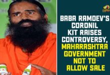Baba Ramdev’s Coronil Kit Raises Controversy, Maharashtra Government Not To Allow Sale Baba Ramdev, Baba Ramdev Coronil Kit, Chief Minister of Maharashtra, Coronil Kit, Coronil Kit For Coronavirus, maharashtra, Maharashtra government, Maharashtra Home Minister Anil Deshmukh, Patanjali Coronil Kit, Patanjali Coronil Kit For Coronavirus, Uddhav Thackeray