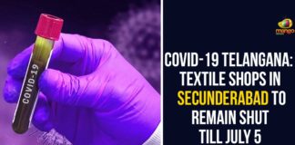 COVID 19 Telangana, General Bazar, General Bazar Bandh, General Bazar Silk Cloth Merchant Association, secunderabad, Secunderabad Coronavirus, Secunderabad Lockdown, Telangana Coronavirus New Cases, Telangana Coronavirus News, Telangana New Positive Cases, Textile shops In Secunderabad, Textile shops In Secunderabad To Remain Shut