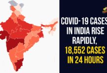 Covid-19 Cases in India Rise Rapidly, 18,552 Cases In 24 Hours Coronavirus Cases In India, Coronavirus Deaths In India, Coronavirus Higlights, Coronavirus In India, Coronavirus in India live updates, Coronavirus Live Updates, Coronavirus news highlights, Coronavirus outbreak, coronavirus positive cases, Coronavirus Positive Cases In India, india coronavirus cases, india coronavirus deaths,Total Corona Cases In India