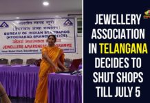 Jewellery Association In Telangana, Jewellery Association In Telangana Decides To Shut Shops, Secunderabad Gold Merchants Association, Secunderabad Gold Silver Jewellery and Diamond Merchants Association, Telangana, Telangana Jewellery Association, Telangana Jewellery Association Shut Shops, Telangana Lockdown, Telangana news