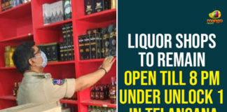 5th lockdown, Liquor shops, Liquor Shops in Telangana, Liquor Shops To Remain Open Till 8 PM, Liquor Shops To Remain Open Till 8 PM Under Unlock 1, Telangana Government, Telangana Liquor Shops, Telangana Lockdown, telangana lockdown rules, telangana lockdown updates, Unlock 1 In Telangana