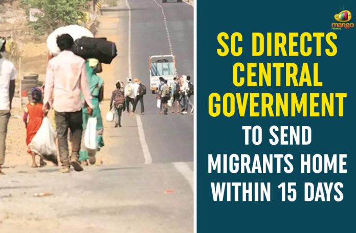 SC-Directs-Central-Government-To-Send-Migrants-Home-Within-15-Days Central Government, Coronavirus live updates, Coronavirus news live updates, Migrants Workers, Migrants Workers Issue, Migrants Workers Travel, SC Directs Central Government, SC directs States to send migrant workers, SC gives states 15 days to send migrants home, Send Migrants Home Within 15 Days, Shramik Express