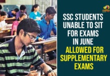 SSC Students Unable To Sit For Exams In June Allowed For Supplementary Exams