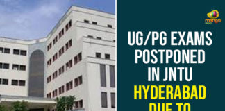 Hyderabad, JNTU Hyderabad, JNTU Hyderabad Exams, JNTU Hyderabad Exams Postponed, JNTUH, JNTUH Btech, JNTUH Latest Updates, PG Exams Postponed, PG Exams Under JNTU-Hyderabad Postponed, Telangana, UG Exams Postponed, UG/PG Exams Postponed, UG/PG Exams Postponed In Hyderabad