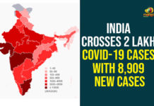India Crosses 2 lakh COVID-19 Cases With 8,909 New Cases Coronavirus cases in India, Coronavirus Deaths In India, Coronavirus Higlights, Coronavirus In India, Coronavirus in India live updates, Coronavirus live updates, Coronavirus news highlights, Coronavirus outbreak, coronavirus positive cases, Coronavirus Positive Cases In India, india coronavirus cases, india coronavirus deaths, Total Corona Cases In India