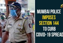 Mumbai Police Imposes Section 144 To Curb Covid-19 Spread Coronavirus In Mumbai, Coronavirus Lockdown, Coronavirus Pandemic, Mumbai, Mumbai 144 Section, Mumbai Lockdown Extension, Mumbai Police imposes Section 144, Section 144 Imposed in Mumbai City, Section 144 in Mumbai
