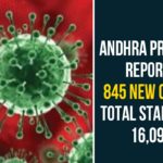 Andhra Pradesh Reports 845 New Cases, Total Stands At 16,097 andhra pradesh, AP Corona Positive Cases, AP Coronavirus, AP COVID 19 Cases, AP Total Positive Cases, Coronavirus, Coronavirus Breaking News, coronavirus latest news, Coronavirus live updates, COVID-19, Total Corona Cases In AP