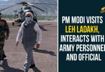 Army Chief Naravane, CDS Bipin Rawat, Ladakh, Narendra Modi, national news, PM Modi Latest News, PM Modi Makes Surprise Visit to Ladakh, PM Modi Makes Surprise Visit to Ladakh Along with CDS Bipin Rawat, PM Modi Visit Ladakh, Prime Minister Narendra Modi