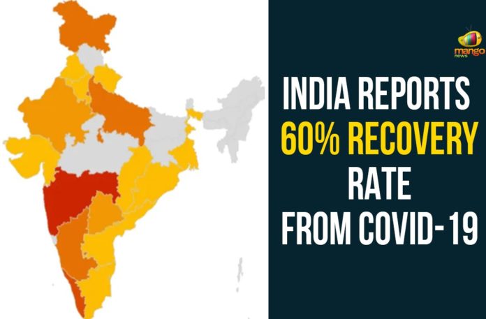 Coronavirus cases in India, Coronavirus Deaths In India, Coronavirus Higlights, Coronavirus In India, Coronavirus in India live updates, Covid-19 Recovery Rate, Covid-19 Recovery Rate in India, India Covid-19 Recovery Rate, India Reports 60% Recovery Rate, India Reports 60% Recovery Rate From Covid-19