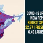 22771 Positive Cases In India, Coronavirus Cases In India, Coronavirus Deaths In India, Coronavirus In India, Coronavirus Live Updates, coronavirus positive cases, Coronavirus Positive Cases In India, india coronavirus cases, india coronavirus deaths, India Covid-19 Updates, Total Corona Cases In India