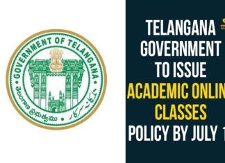 Telangana Government To Issue Academic Online Classes Policy By July 13 Academic Online Classes, Academic Online Classes Policy, stand on online classes, Telangana Academic Online Classes Policy, Telangana Government, Telangana High Court, Telangana Online Classes Policy, Telangana private schools