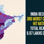 India Becomes 3rd Worst Covid-19 Hit Nation, Coronavirus Cases In India, Coronavirus Deaths In India, Coronavirus Higlights, Coronavirus In India, Coronavirus in India live updates, Coronavirus Live Updates, Coronavirus news highlights, Coronavirus outbreak, coronavirus positive cases, Coronavirus Positive Cases In India, india coronavirus cases, india coronavirus deaths,Total Corona Cases In India