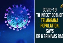 Covid-19 To Infect 80% Of Telangana Population, Coronavirus, Coronavirus Breaking News, Coronavirus Latest News, COVID-19, telangana, Telangana Coronavirus, Telangana Coronavirus Cases, Telangana Coronavirus Deaths, Telangana Coronavirus New Cases, Telangana Coronavirus News, Telangana New Positive Cases, Total COVID 19 Cases