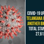 Covid-19 Updates: Telangana Reports Another Big Spike, Total Stands At 27,612