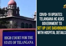 Coronavirus, Coronavirus Breaking News, coronavirus latest news, COVID 19 Updates, COVID-19, Live Dashboard With Hospital Details, Telangana, Telangana Coronavirus, Telangana Coronavirus Deaths, Telangana Coronavirus News, Telangana HC, Telangana HC Asks Government To Set Up Live Dashboard