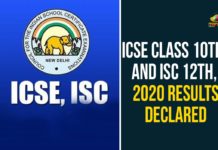 ICSE Class 10th And ISC 12th 2020 Results Declared, ICSE Class 10th Results, ICSE ISC Result 2020 LIVE Updates, ISC 10th 2020 Results Declared, ISC 12th 2020 Results Declared, ISC 12th Result 2020, ISC Result 2020 Class 12