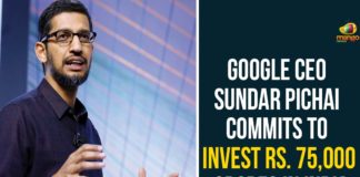 CEO Sundar Pichai, Google announces 75000 crore investment for India, google ceo Sundar Pichai, Google To Invest Rs 75000 Crore In India, Sundar Pichai, Sundar Pichai CEO Of Google, Sundar Pichai Commits To Invest 75000 Crores In India