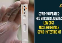 coronavirus news, Coronavirus news live updates, Covid-19 Testing Kit, HRD Minister Launches Low Cost Most Affordable, Human Resource Development, Low Cost Most Affordable Covid-19 Testing Kit, National News, Ramesh Pokhriyal Nishank