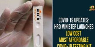coronavirus news, Coronavirus news live updates, Covid-19 Testing Kit, HRD Minister Launches Low Cost Most Affordable, Human Resource Development, Low Cost Most Affordable Covid-19 Testing Kit, National News, Ramesh Pokhriyal Nishank