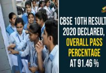 CBSE 10th Result, CBSE 10th Result 2020, CBSE 10th Result 2020 Declared, CBSE 10th Result 2020 Declared Live Updates, CBSE 10th Result 2020 LIVE updates, CBSE Overall Pass Percentage At 91.46 %, CBSE Result 2020 Class 10