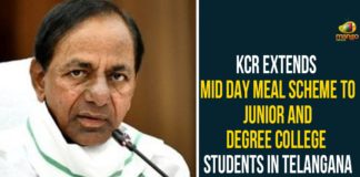 CM KCR, CM KCR Decides to Start Midday Meal Scheme, Govt to introduce mid day meal in degree, Mid-day meal scheme for junior colleges, Midday Meal Scheme For All Govt Inter Degree College Students, Telangana CM KCR, Telangana govt to extend midday meal scheme, Telangana plans mid-day meal in govt colleges