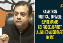 Rajasthan Political Turmoil: BJP Demands CBI Probe Against Launched Audiotapes By INC