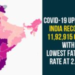 Coronavirus Cases In India, Coronavirus Deaths In India, Coronavirus Higlights, Coronavirus In India, Coronavirus in India live updates, Coronavirus Live Updates, Coronavirus news highlights, Coronavirus outbreak, coronavirus positive cases, Coronavirus Positive Cases In India, india coronavirus cases, india coronavirus deaths,Total Corona Cases In India