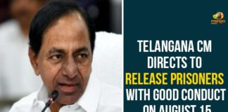 CM KCR, Independence Day, Independence Day 2020, kcr latest news, Police Department, Police Department to Release of Well Behaved Prisoners, Police Department to Release of Well Behaved Prisoners on Independence Day, Telangana CM KCR